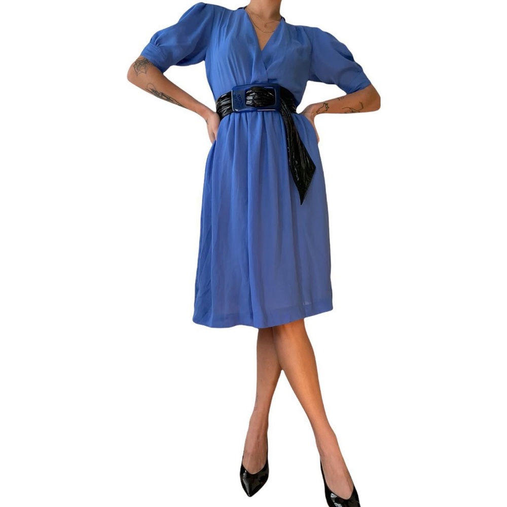 Vintage blue dress